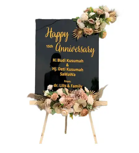 Papan Bunga Akrilik Saipar Dolok Hole